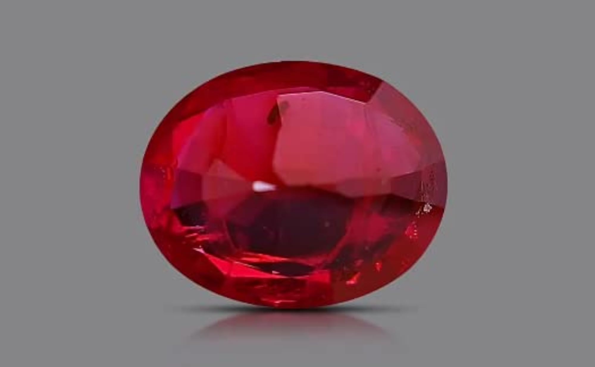 Original Certified Premium Burma Ruby Stone, 4 Ratti